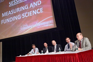 Panel discussion at the Measuring and Funding Science session