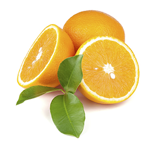 The sweet orange is the product of a cross between pummelo and mandarin,  and then a re-cross of the resulting hybrid with mandarin.