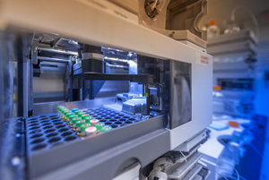 Protein samples ready for mass spectrometry (MS): multiple reaction monitoring MS provides a reliable means to detect protein modification and may shed light on the cellular mechanisms behind chronic diseases.