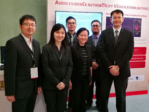 The I2R A*STAR team together with their collaborators from SPF.